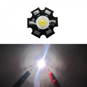 3W 5W White Full Spectrum Water Plants Grow Led 380-840NM CRI 93-95 Led Emitter Lamp Light On 20MM PCB Board