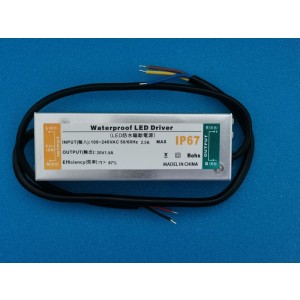 IP67 Waterproof 50W 10-20V 1.5A High Power Led Driver Constant Current Lighting Transformers For Infrared IR 730/850/940NM