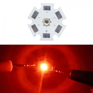 Epileds Deep Red 660NM For DIY Plant Grow Led Lamp Light On 8mm/12mm/14mm/16mm/20mm PCB Board