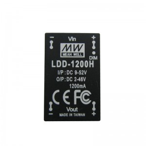 Tai Wan Mean Well LDD-1200H Led Driver Input DC9-52V Output DC2-46V 1200MA Power Supply Lighting Transformers