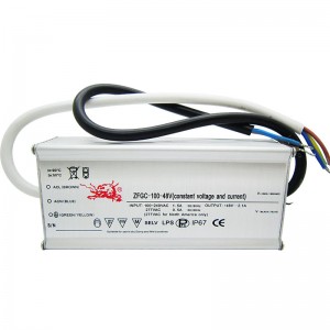 IP67 Waterproof 100W Lighting Transformers 38-48V 2.1A Led Driver