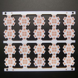 4 Parallel Copper PCB Board For Cree XTE XPG XPE Led