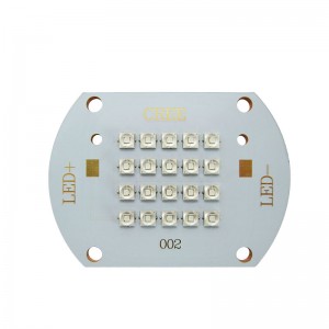 60W Cree XPE2 XP-E2 Royal Blue 450NM - 455NM 30-36V 2000mA High Power Led Emitter Lamp Light