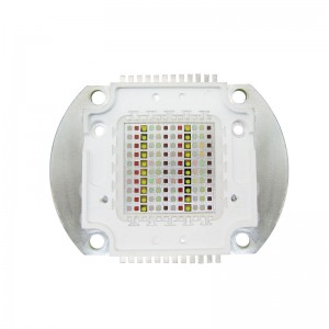 120W 12 Channel 6 Band Led Emitter Lamp Lights 620-625NM 520-525NM 455-460NM 590-595NM 395-400NM 6000-6500K