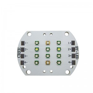 4 Channel Cree XPE XP-E + SemiLEDs UV Led Lamp Light