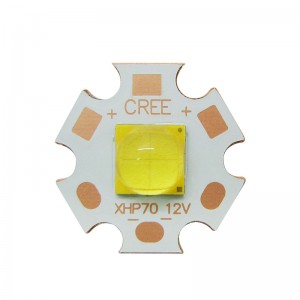 30W Cree XHP70 XHP-70 2 XHP70.2 White 3000K 5000K 6500K Led Emitter Lamp Light 6V/12V On 16MM/20MM Copper PCB Board For DIY Flashlight Torch Lightings
