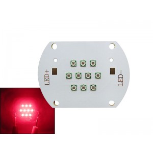 Epileds 30W Red Led Emitter Light 620NM - 625NM 22-28V 350-700mA