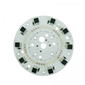 Customize 130MM Diameter 2 Channel 50Leds Airline Navigation Led Emitter Lamp Light Cree XPE2 White + Cree XP-E2 Red Aviation Obstruction Lights Indicator Lightings
