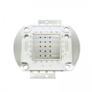 50W RGB Aquarium Led Emitter Lamp Light 28-30V 1700MA For Leafy Vegetables Tomato Lights Water Plants