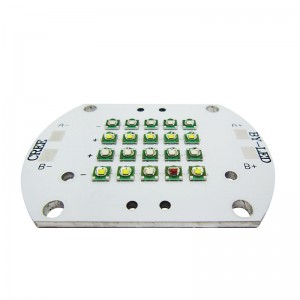 2 Channel DIY 60W Cree XPE XP-E Led Lamp Light 350 - 1000mA 520NM 450NM 470NM 620NM 10000K 6500K