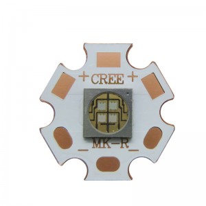 Epileds 7070 UV 395NM - 400NM Led Emitter Lamp Light On 20MM Copper PCB Size