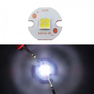 Cree XHP50 12V 6V White 6500K Warm White 3000K Led Emitter Lamp Light On 16MM Copper PCB Board