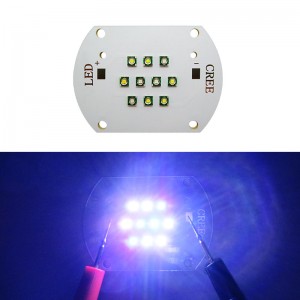 30W Cree XP-E XPE DIY Led Emitter Lamp Light 1PCS 3000K + 3PCS 6500K + 2PCS 8000K + 3PCS 450NM + 1PCS 470NM
