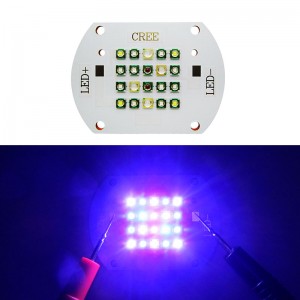 60W Cree + Epileds Led Emitter Light 450nm Royal Blue 470nm Blue 10000K Cool White 620nm Red 420nm UV