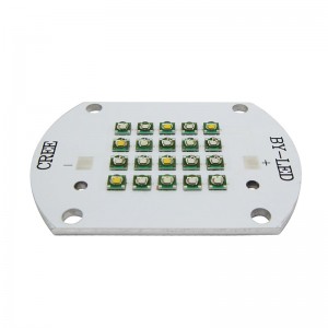 DIY Coral Lamp Light Cree XP-E 60W LED Emitter Light 9 royal blue + 3 blue + 3 green + 5 warm white