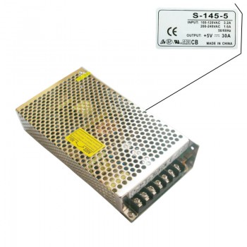 Aluminum 150W Switching Power Supply DC 5V 30A Input AC 100v~240v