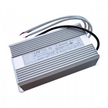 DC 12V 12.5A 150W Waterproof Power Supply Input AC 100v~240v 3 Way Output