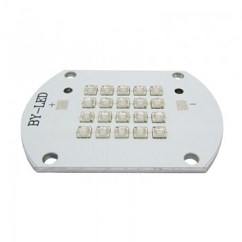 High Power 60W Epileds UV 395NM - 410NM Led Emitter Light 30-36V 700-1400mA